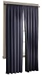 Maytex Microfiber Blackout Window Panel, 40-Inch-by-84-Inch, Navy