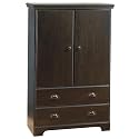 Furniture online: South Shore Furniture, Mountain Lodge Collection, armoire, Ebony