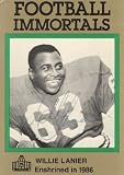 Willie Lanier Autographed Football Immortals Card #131 - Kansas City Chiefs