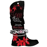 Sugar and Vine Zebra Boot Strap w/ I_Open Heart Pink_Cheerleader