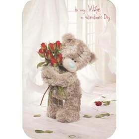 Me To You Valentines Card - For My wife V93MF005