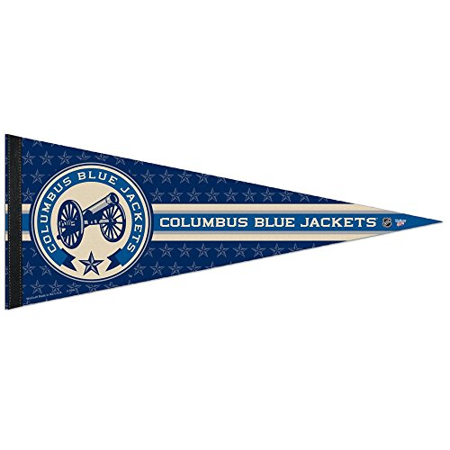 NHL 37220010 Columbus Blue Jackets Premium Pennant, 12