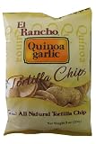 El Rancho Quinoa Tortilla Chips, Roasted Garlic, 8-Ounce (Pack of 12)