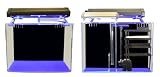 MT-2102 Finnex Acrylic 20 Gallon M-Tank Aquarium - Refugium & Rain Tray Filtration - 36 Watt 10,000k Daylight Bulb + 36 Watt Actinic Blue Bulb + Four Moonlight LED