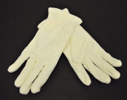 Riverstone Goods Women's Soft & Warm Fleece Gloves (Ivory)
