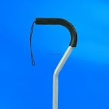 >cane offset silv w-invacare. Offset Cane with Strap and Grip