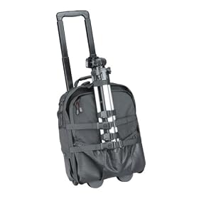 Tamrac - CyberPack - Sac � dos � roulettes pour Appareil photo / Ordinateur portable - Noir