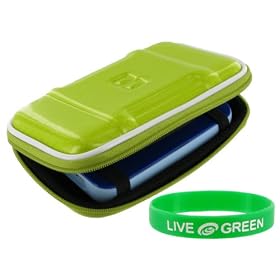 Hard Shell Carrying Case (Candy Green) for Canon Powershot A2000IS Digital Camera