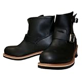 ダムトラックス(DAMMTRAX) DAMM SPショートエンジニアブーツ BK 24.5CM