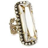 Liz Palacios Piedras Swarovski Elements Rectan
