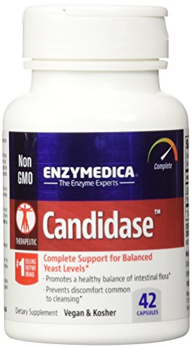 Enzymedica - Candidase, Complete Support for Balanced Yeast Levels, 42 Capsules