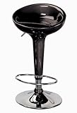 Scoop Barstools Black