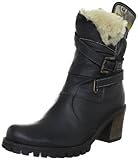 Manas Renna 122D1805SMY, Damen Klassische Halbstiefel & Stiefeletten, Schwarz (NERO+NERO+NERO), EU 40