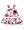 Baby Nay Brush Floral Lace Voile Dress 3m