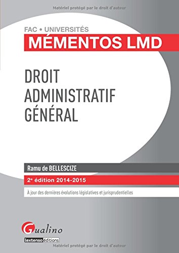Droit administratif général Droit administratif général
