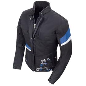 JOE ROCKET WOMEN'S BALLISTIC 7.0 JACKET (X-LARGE) (BLACK/BLUE)