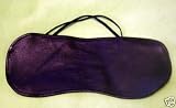 SOFT BLACK LEATHER BLINDFOLD N103