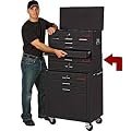 Torin 26in. Middle 2-Drawer Tool Chest - 26 1/4in.W x 13 1/4in.D x 8 1/4in.H, Model# TBI2002