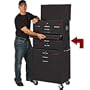 Torin 26in. Middle 2-Drawer Tool Chest - 26 1/4in.W x 13 1/4in.D x 8 1/4in.H, Model# TBI2002