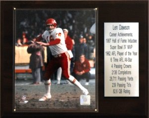 Kansas City Chiefs Len Dawson 12