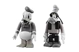 KUBRICK DONALD DUCK & GOOFY (BLACK & WHITE ver.)の画像