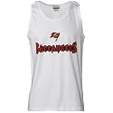 Reebok Tampa Bay Buccaneers White Logo Muscle Sleeveless T-shirt