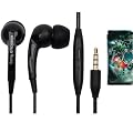 New GENUINE Sony Ericsson Headset Handsfree Headphones for mix walkman, live with walkman, txt, txt pro ck15i, xperia ray xt18 xt18i - Includes free Hi-etech mobile phone sleeve