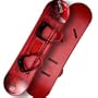 Lucky Bums Plastic Snowboard (120cm, Red)