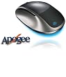 Microsoft 5BA-00001 Explorer Mini Mouse - Wireless BlueTrack Technology PC/Mac Compatible USB Receiver