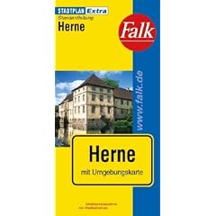 Falk Stadtplan Extra Standardfaltung Herne