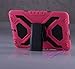NEW Shockproof Dirt Snow Sand Proof Extreme Army Military Heavy Duty Cover Case Kickstand for Apple iPad 5 Air @XYG (9-pink/black)