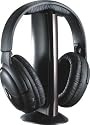 Wireless Headphone 6-in-1 with FM Radio for TV PC Audio DVD MP3 Walkman etc