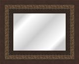 Review ArtToFrames  / 16x20 / 16 x 20 Mirror Frame Dark Cherry w/Gold Embossing .. 3.5'' wide