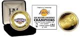 Los Angeles Lakers 2009 Western Conference Champions 24Kt Gold And Color Coin