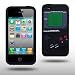 Iprotect ORIGINAL APPLE IPHONE 4 / 4S GAMEBOY RETRO SILIKONH�LLE MIT KN�PFEN IN SCHWARZ // CASE TASCHE H�LLE