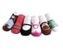 JazzyToes Baby 6 Pack Socks Original Variety - Girls, 0-12 Months