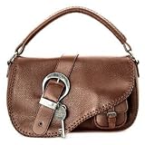 Women's Gaucho Brown Calf Leather Flap: Brown Flap
