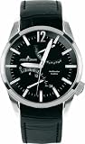 Jacques Lemans Liverpool GMT 1-1583A Gents Black Leather Strap Watch