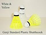 Genji Standard plastic shuttlecock medium speed (white)