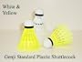 Genji Standard Plastic shuttlecock slow speed Yellow