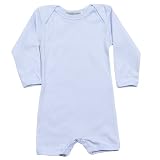 Romper, cross shoulder, long sleeve, 100% Pima cotton, softest in the world !