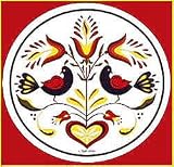 Hex Sign: Doves of Peace 24: Peace, Faith and Trust.