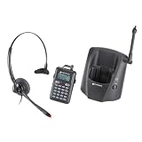 Plantronics CT12 2.4 GHz DSS Cordless Headset Phone with Caller ID