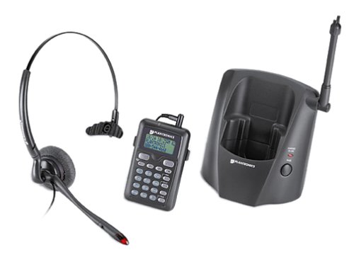 Plantronics CT12 2.4 GHz DSS Cordless Headset Phone with Caller ID