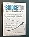 BridgeAid Dental Floss Threader - 1 Pack of 10 threaders