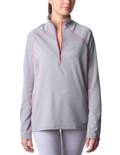 Patagonia Damen Langarmshirt Midweight Zip-Nec, narwhal grey - fog x-dye, L Preisvergleich