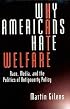 Why Americans Hate Welfare: Race, Media, and the Politics of Antipoverty Policy (Studies in Communication, Media, and Public Opinion)