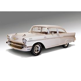 1 18 1957 Chevy Bel Air, India Ivory from Car/Truck Fuel