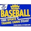 1990 Fleer Update Baseball Factory Set (5 Set Lot)
