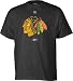 Chicago Blackhawks -Black- Primary Logo T-Shirt